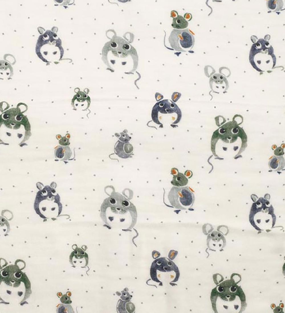 Elodie Details Muslin Cloth - Bamboo - Forest Mouse