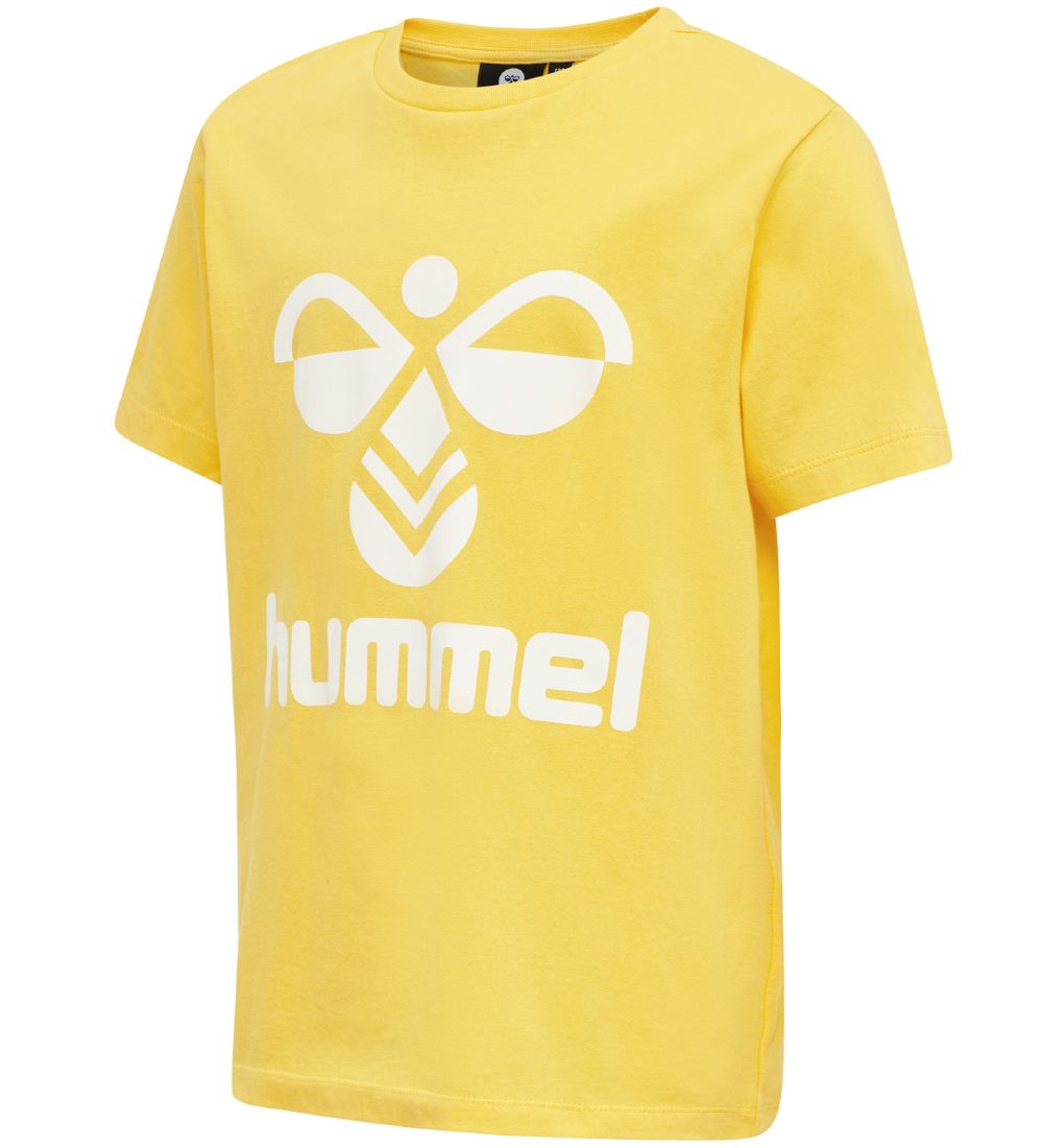 Hummel T-shirt - hmlTres - Yellow