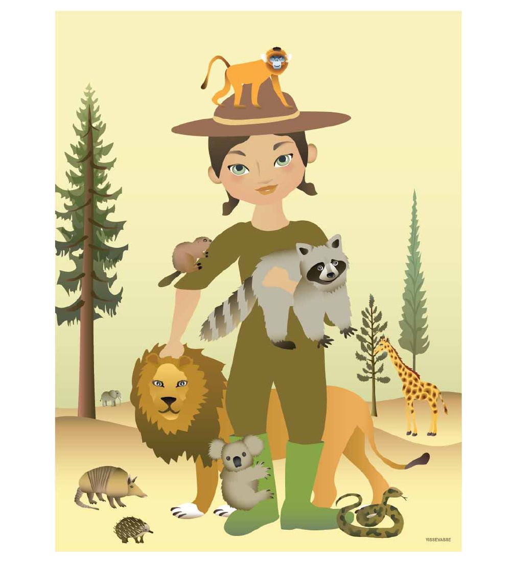 Vissevasse Poster - 30x40 - The Zookeeper