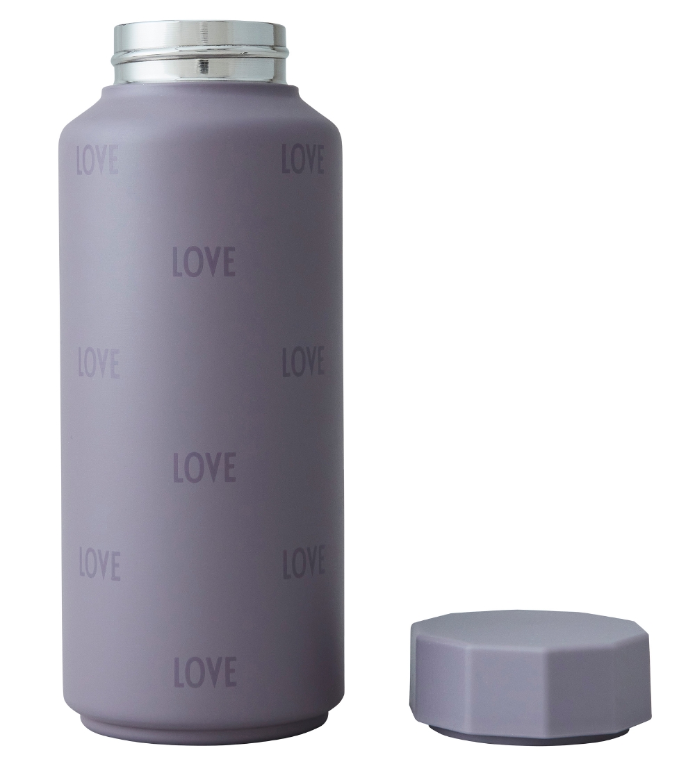 Design Letters Hitabrúsi - Love - 500ml - Fjólublátt