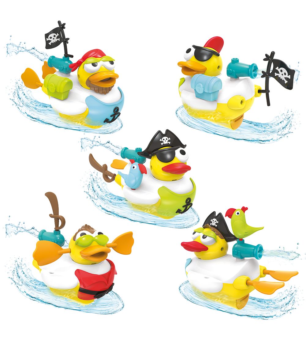 Yookidoo Bath Toy - Jet Duck - Create a Pirate