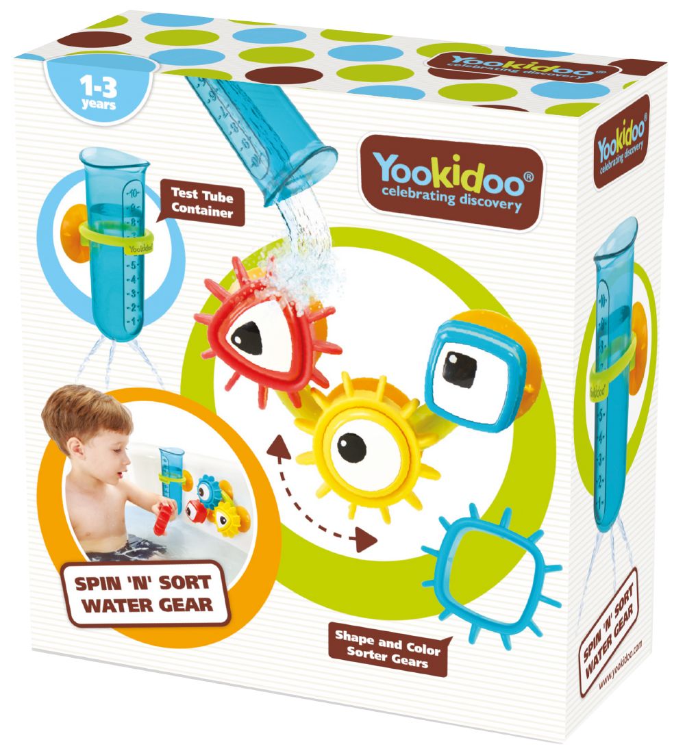 Yookidoo Bath Toys - Spin 'N' Sort Water Gear