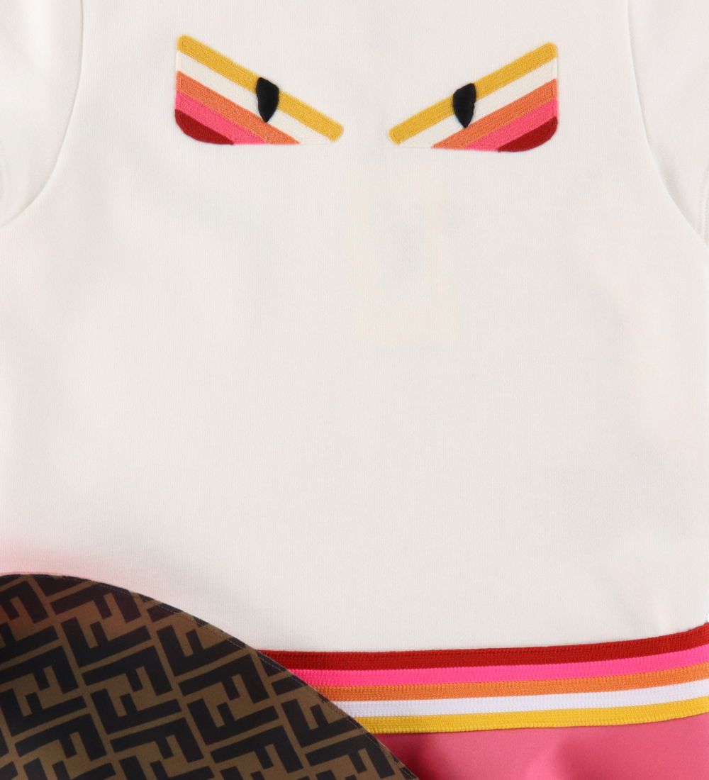 Fendi Dress - White/Rose