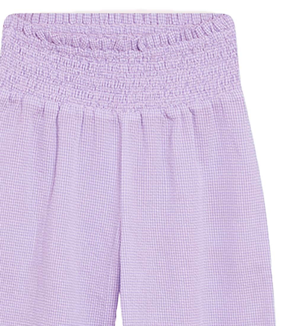 Grunt Broek - Lissi - Paars/Wit
