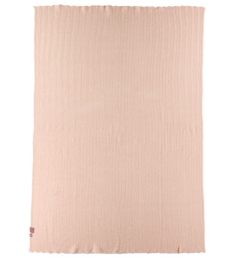 Smallstuff Wool Blanket - 80x100 - Soft Rose