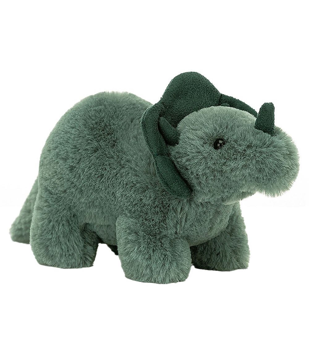 Jellycat Soft Toy - Small - 10x6 cm - Fossily Triceratops