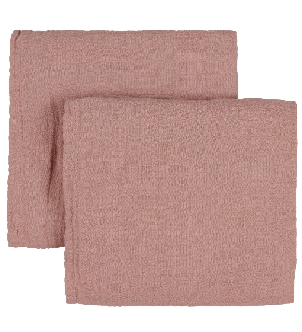 BIBS Spucktücher - 2er-Pack - 70x70 cm - Blush