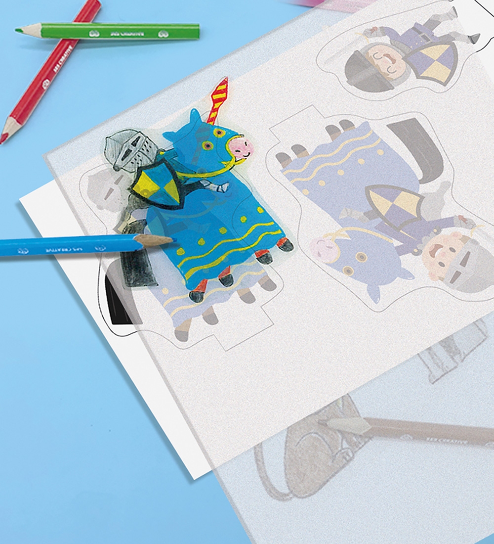 SES Creative Shrink Film - Knight's Castle