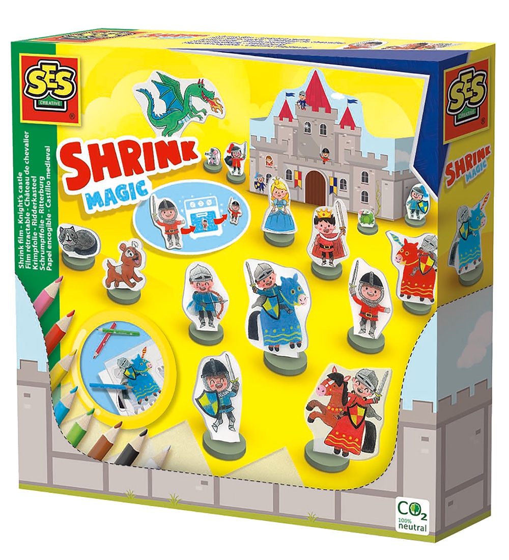 SES Creative Shrink Film - Knight's Castle