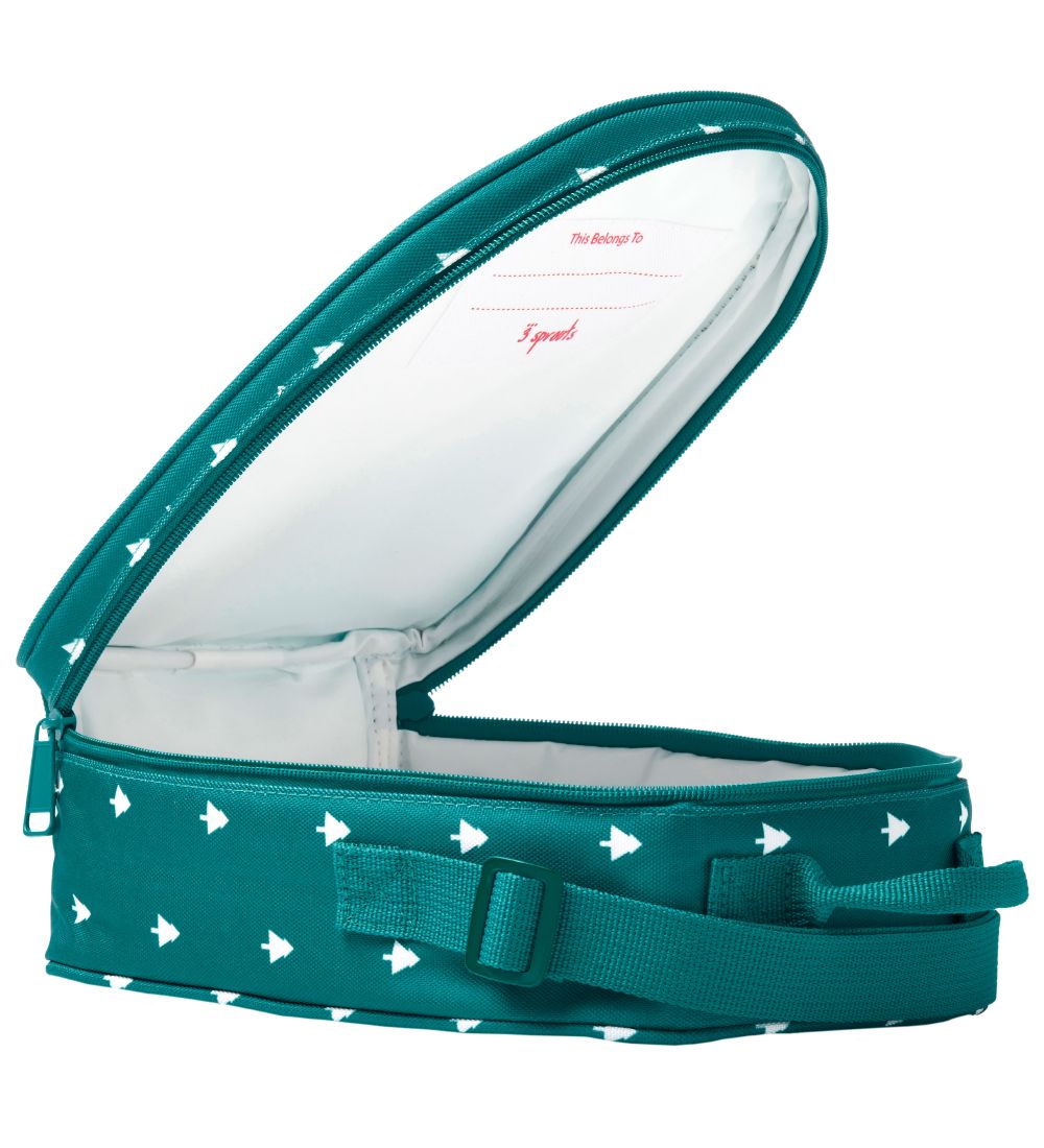 3 Sprouts Shoulder Bag - Bear - Petroleum