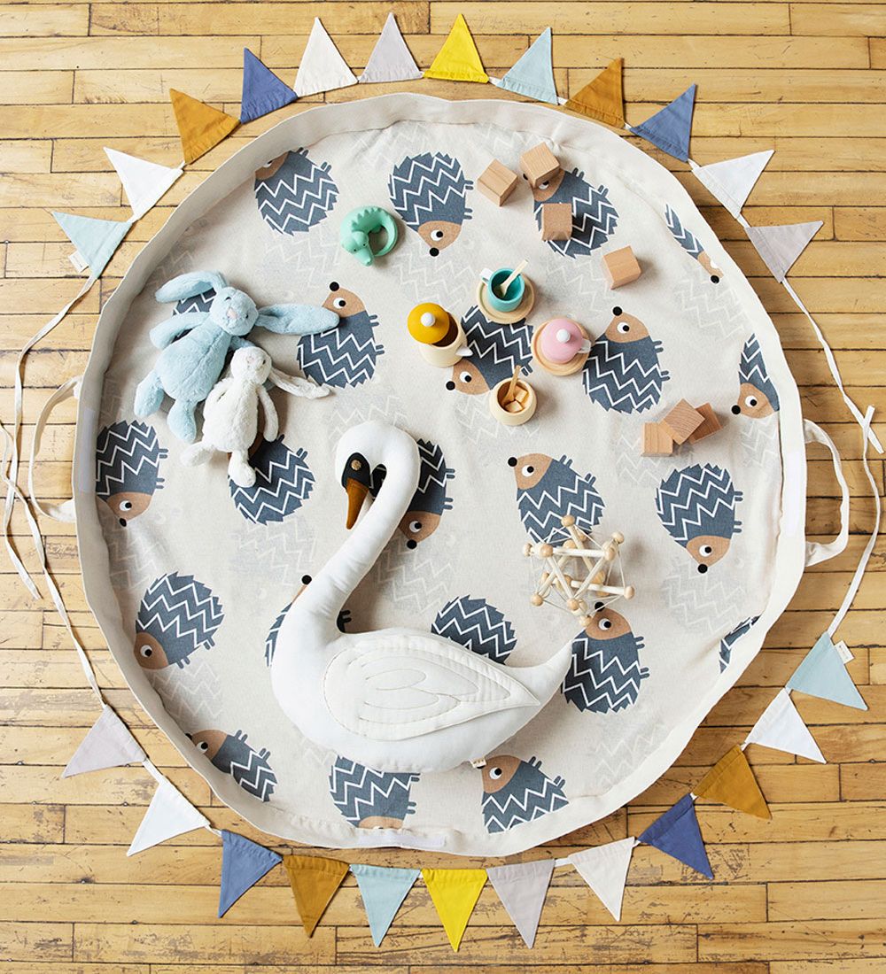 3 Sprouts Play Mat/Bag - 112 cm - Hedgehog