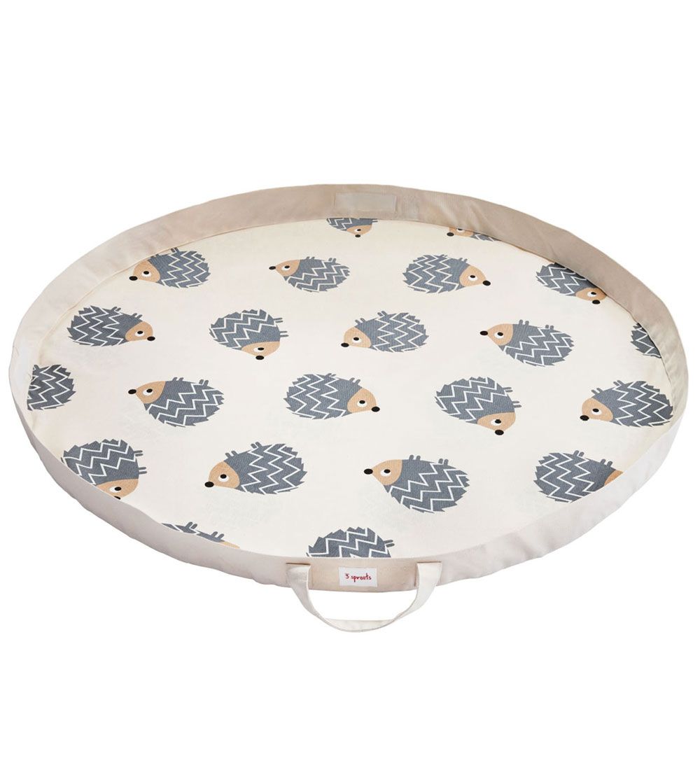 3 Sprouts Play Mat/Bag - 112 cm - Hedgehog