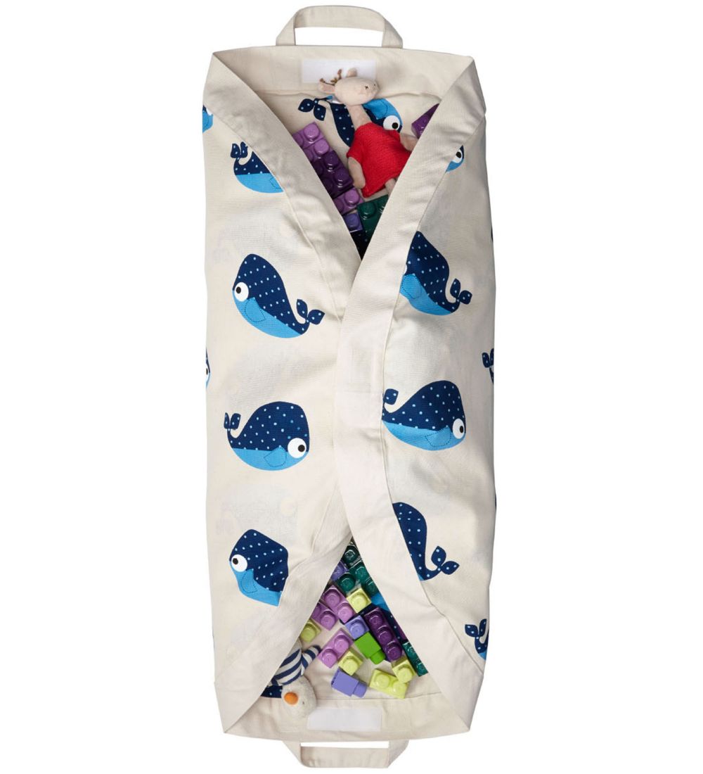 3 Sprouts Play Mat/Bag - 112 cm - Whale
