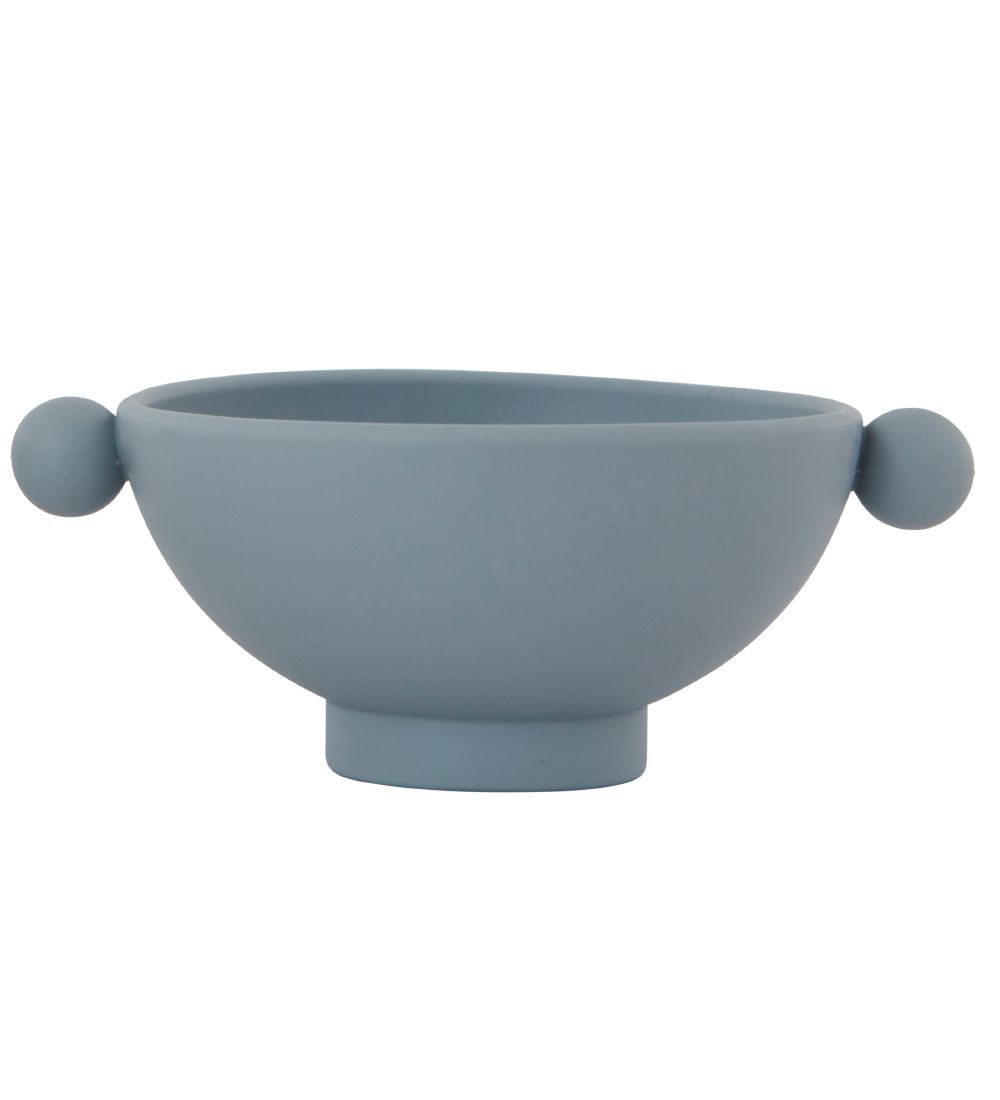 OYOY Bowl - Tiny Inca - 2 pcs - Dusty Blue/Clay