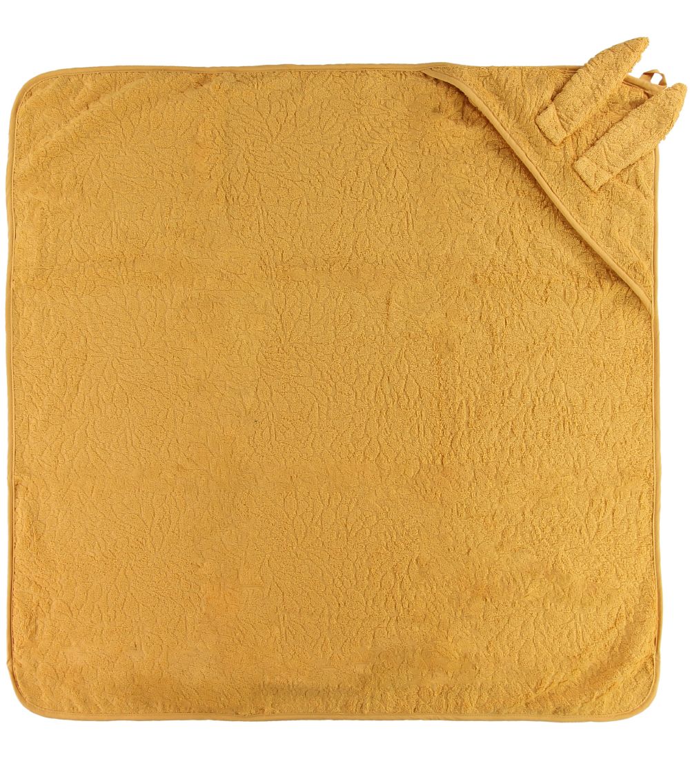 Pippi Baby towel - 83x83 cm - Mineral Yellow