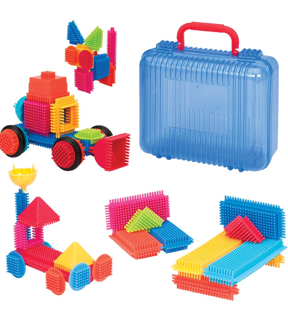 Bristle Blocks Suitcase - 50 pieces - Basic Builder