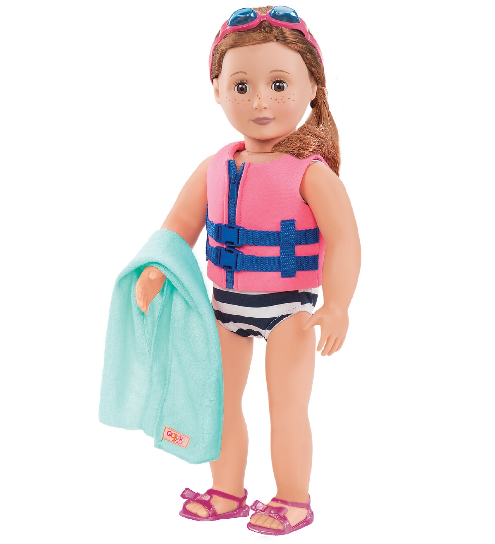 Our Generation Doll Clothes - Badedragt og Redningsvest