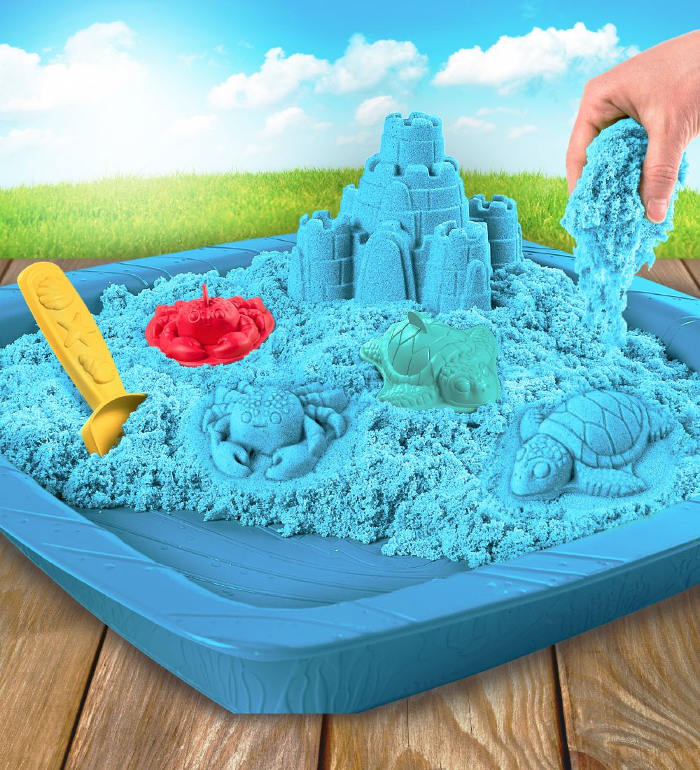 Kinetic Sand Sand Set - 454 grams - Blue