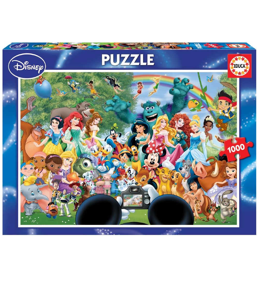 Educa Puzzle - 1000 pcs - Disney - The Marvellous World