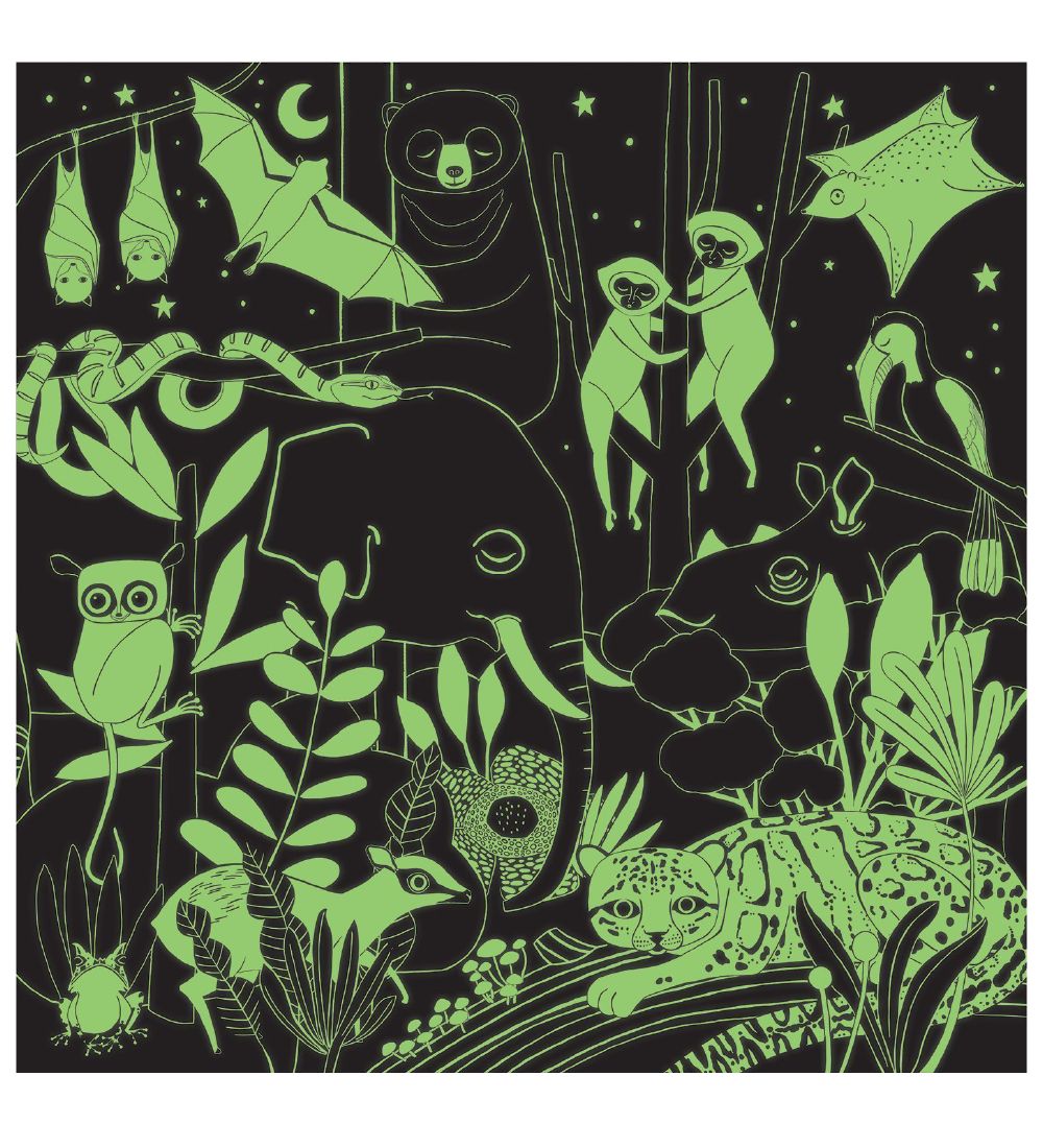 Mudpuppy Illuminated Puzzle - 500 pcs - Jungle