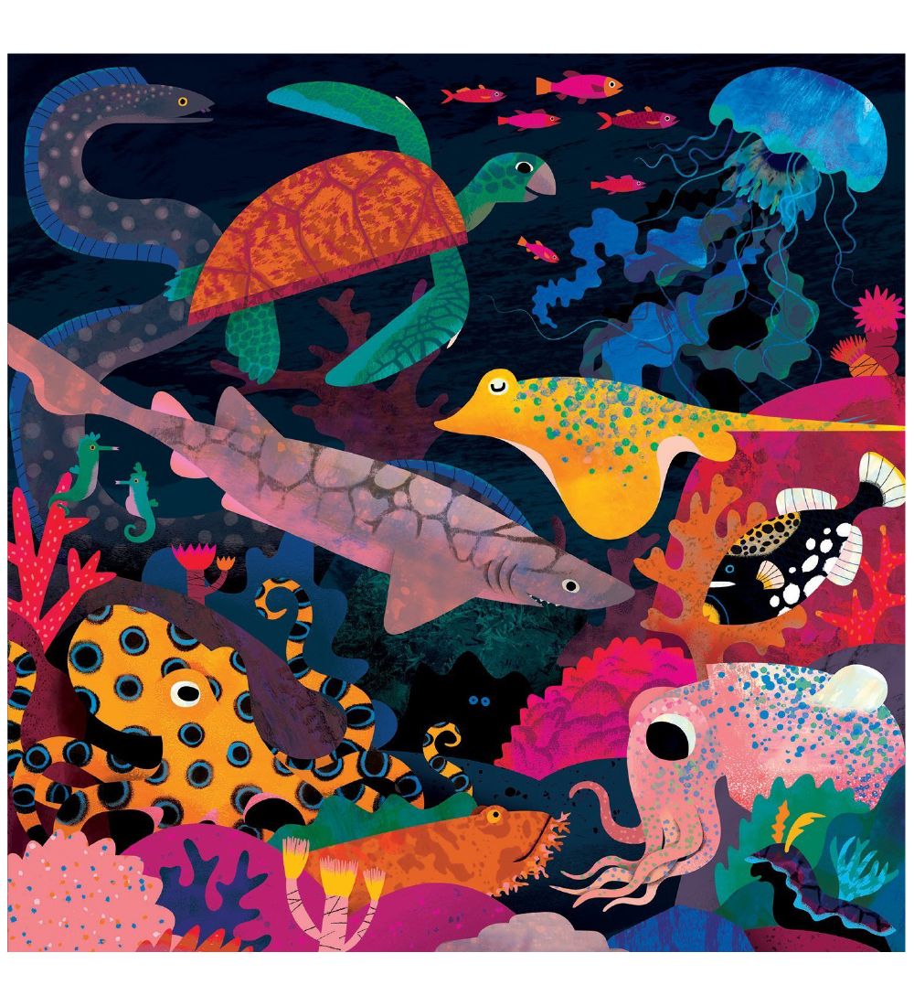 Mudpuppy Illuminated Puzzle - 500 pcs - The Sea