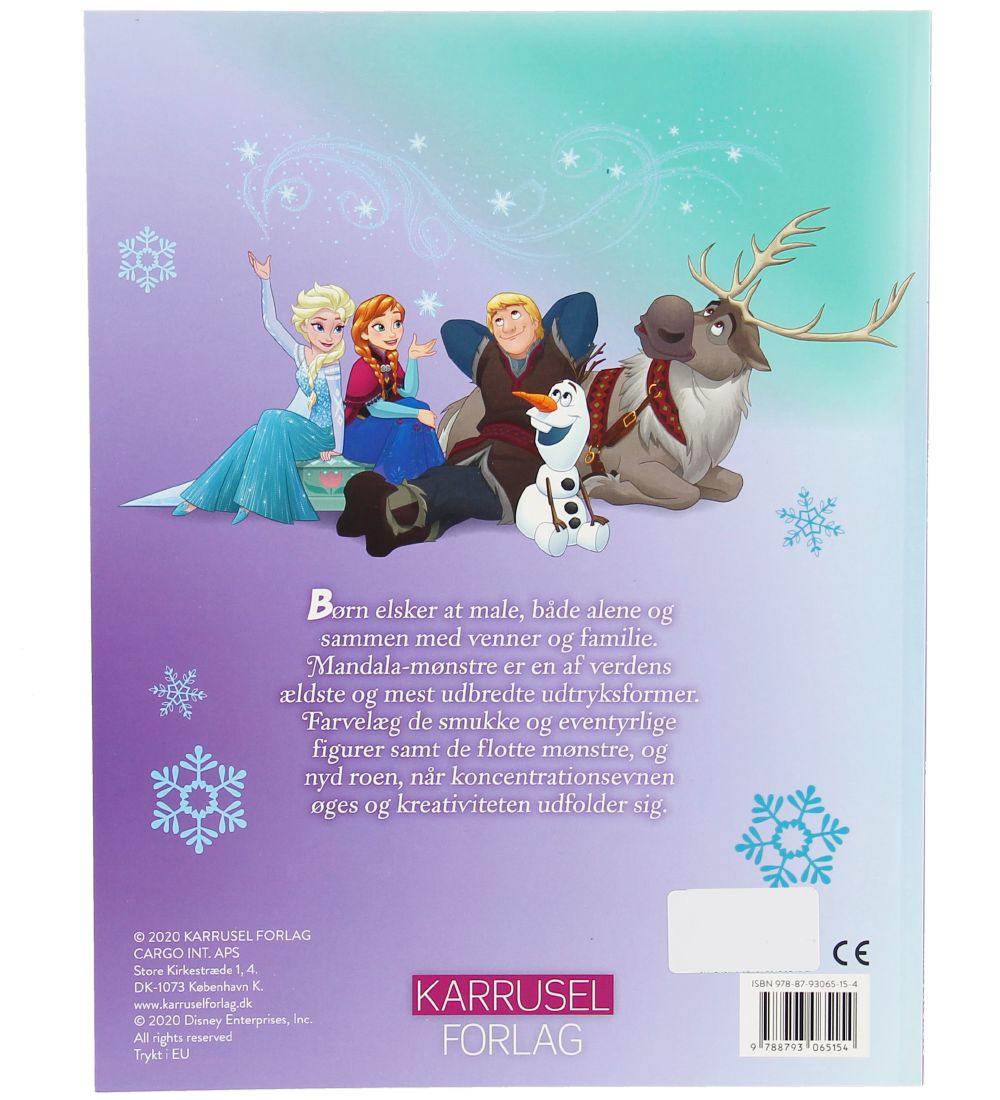 Karrusel Forlag Colouring Book - Mandalas - Frozen - Olaf