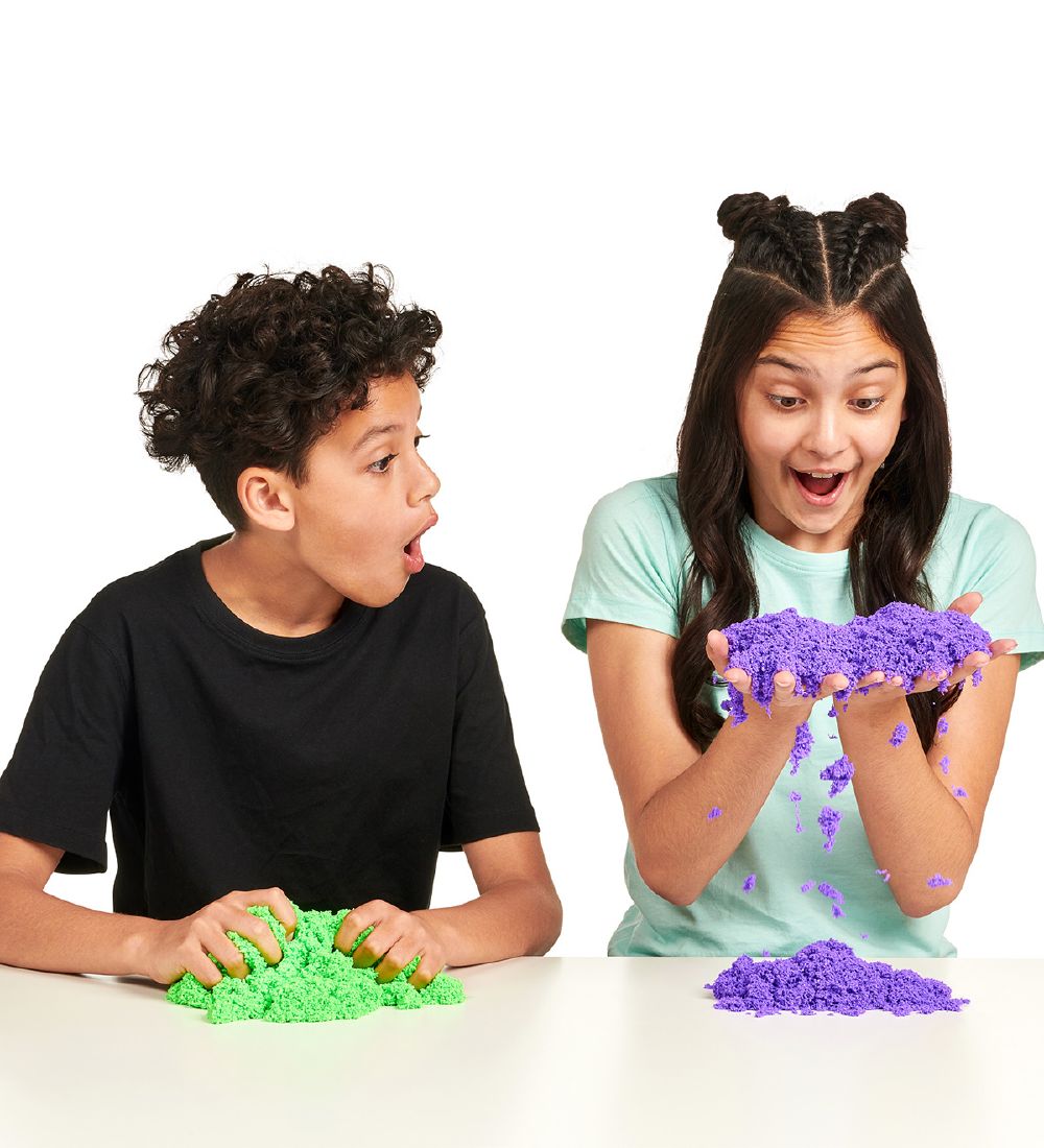 Sablier Foam Alive - 100 g - Violet/Vert