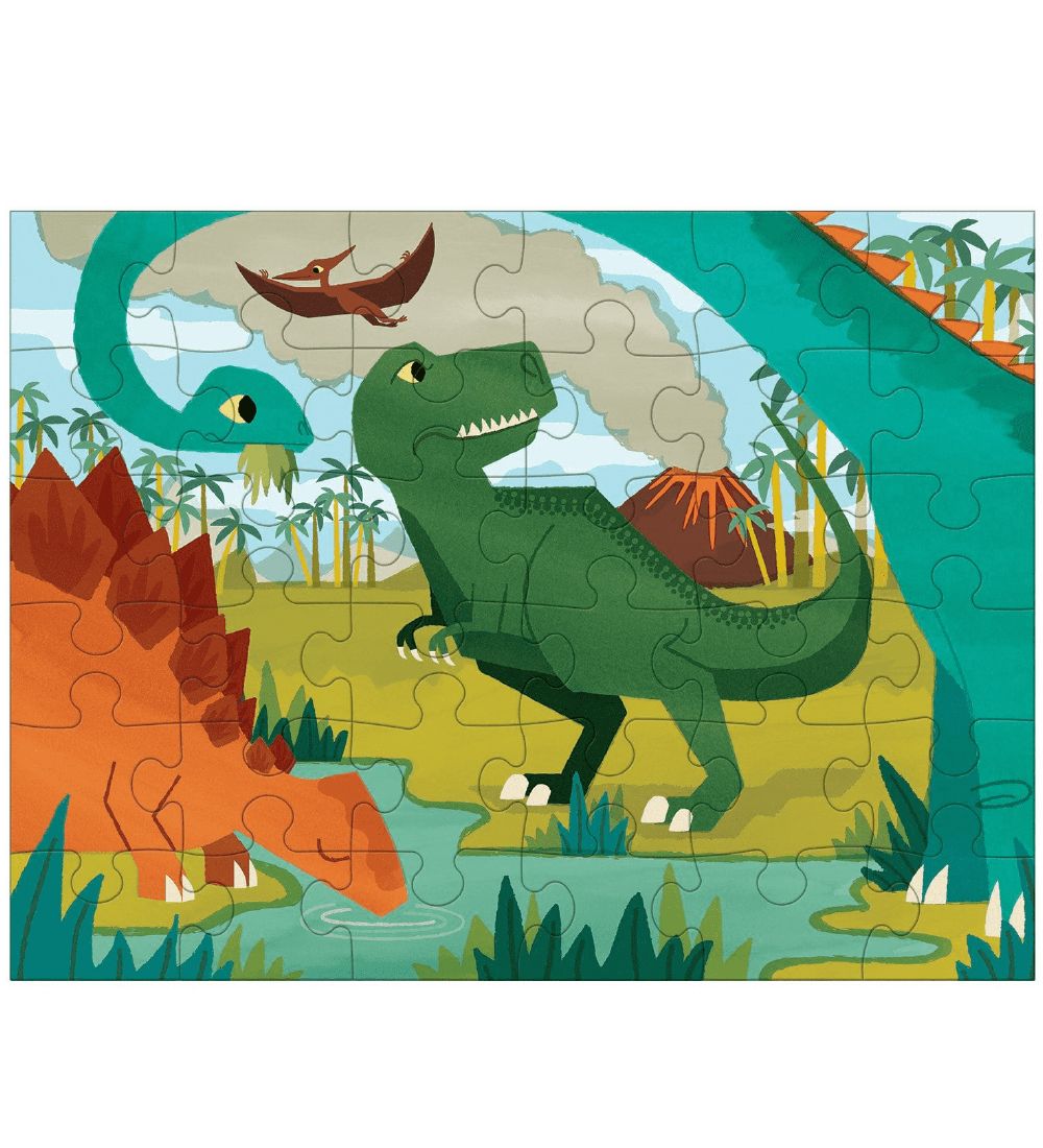 Mudpuppy Puzzle To Go - 36 pcs - Dinosaur Park