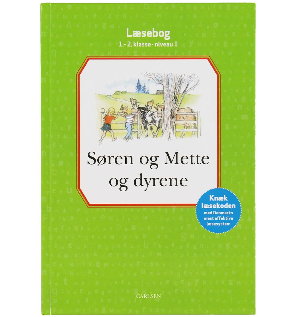 Forlaget Carlsen Læsebog - Søren Og Mette Og Dyrene - Danish