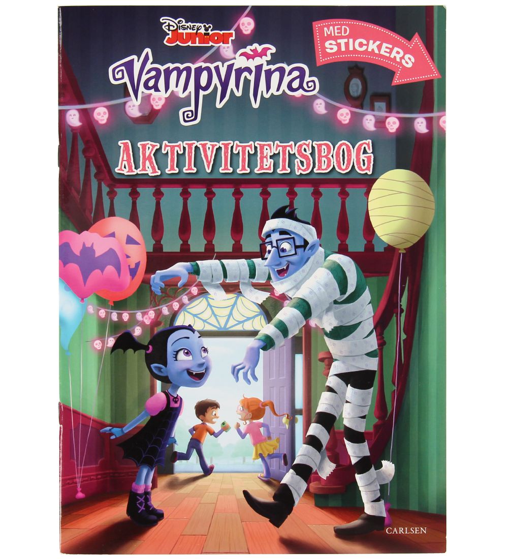Forlaget Carlsen Activity Book - Vampyrina w. Stickers - Danish