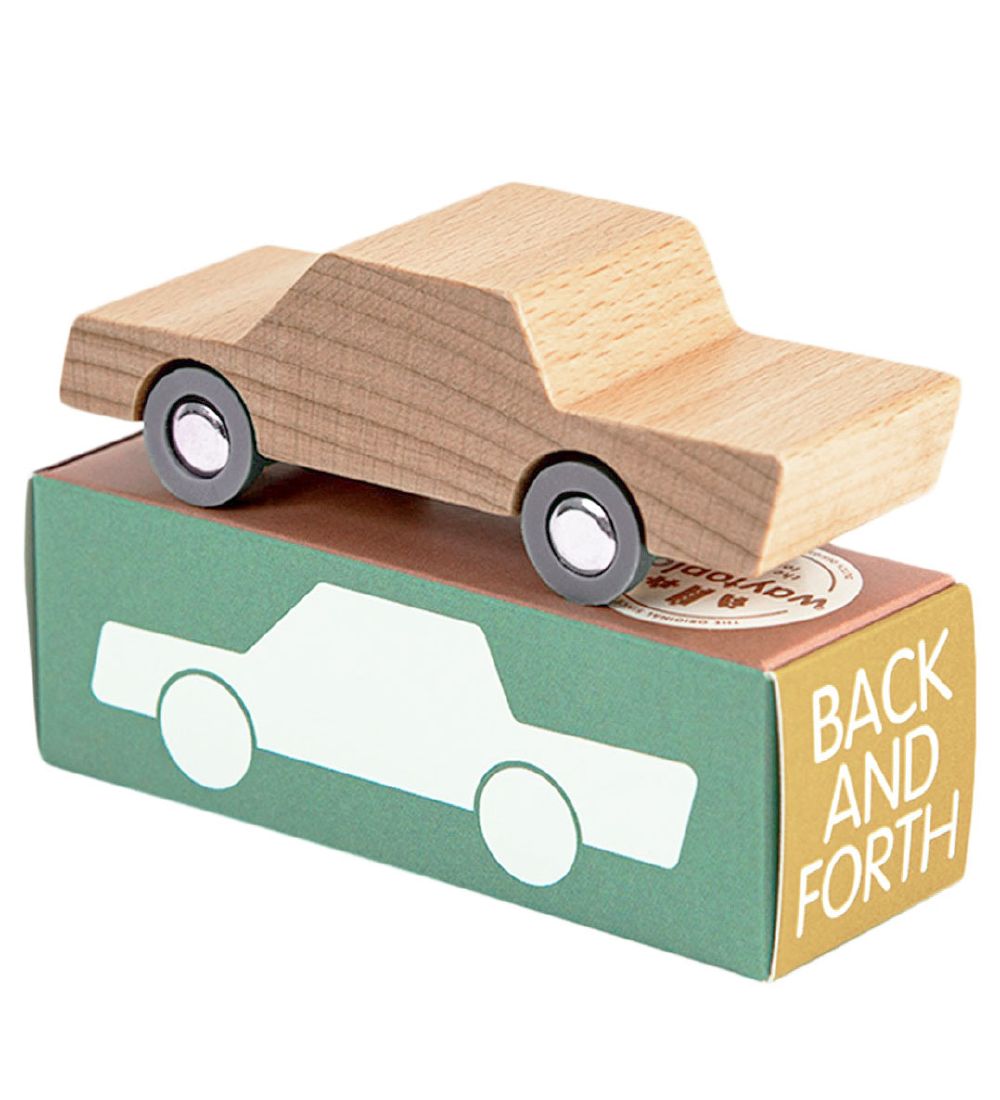 Waytoplay Car - 10 cm - Back and Forth - Woody