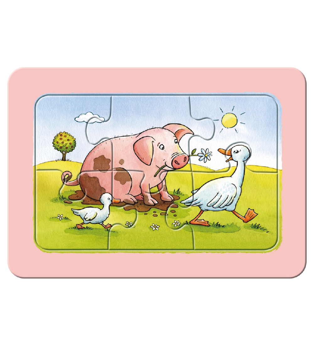 Ravensburger Puzzle - My First - 3x6 pcs - Good Animal Friends