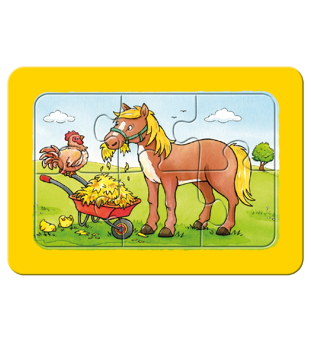Ravensburger Puzzle - My First - 3x6 pcs - Good Animal Friends