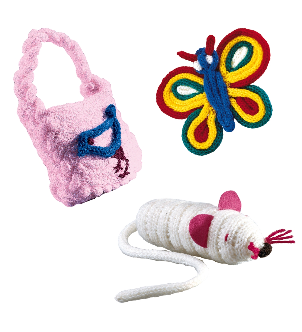 SES Creative Knitting needle w. Thread/ThreadL