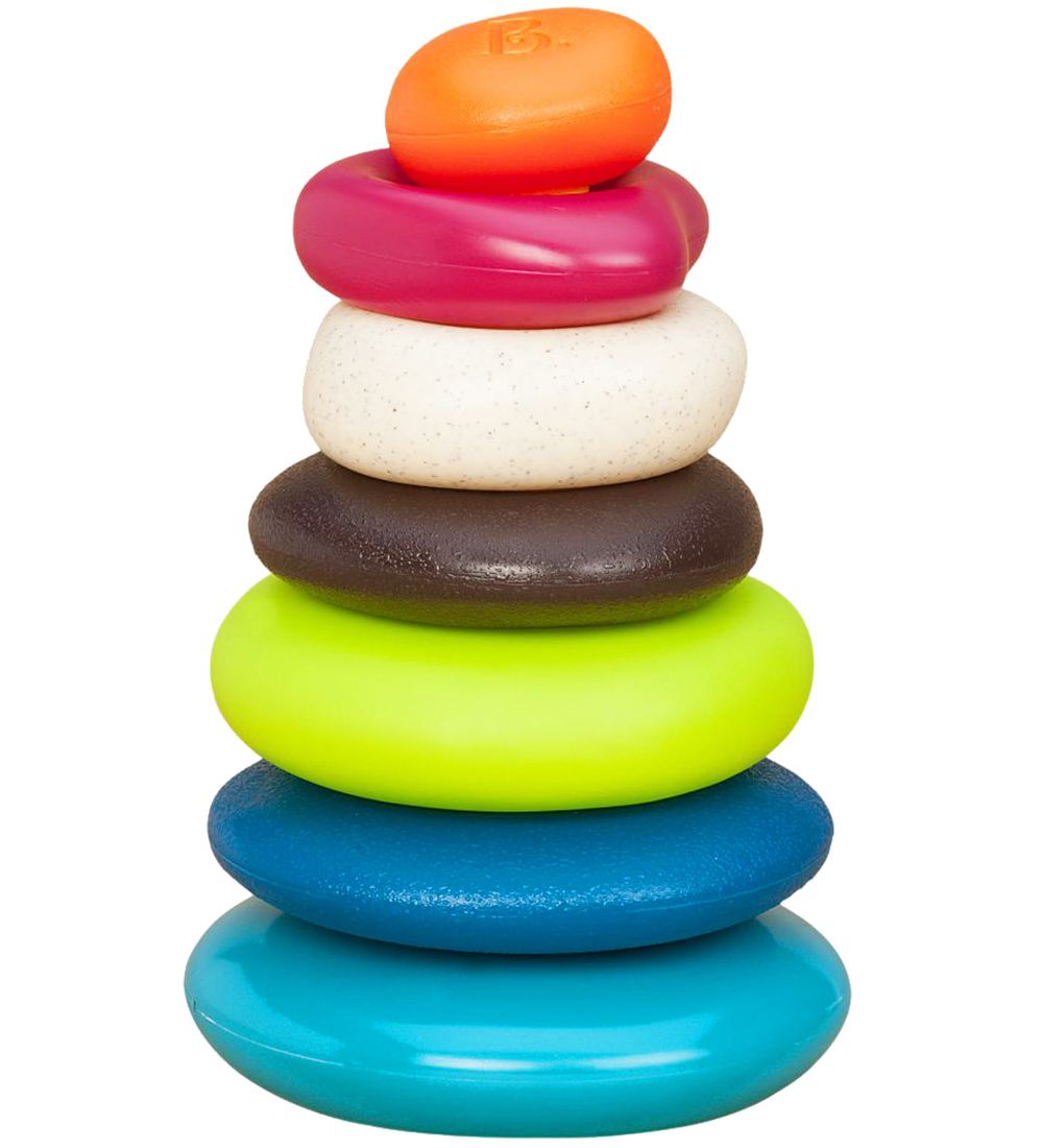 B. toys Stacking Tower - Skipping Stones