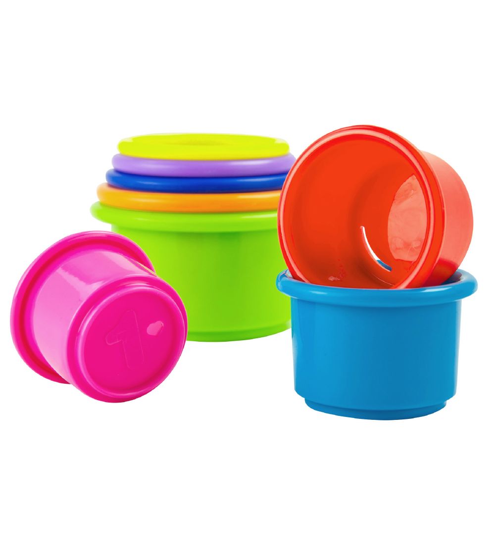 Lamaze Stacking Cups - 8 pcs - Multicoloured