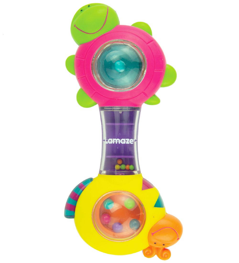 Lamaze Rattle - Shaking Shell - Pink/Yellow