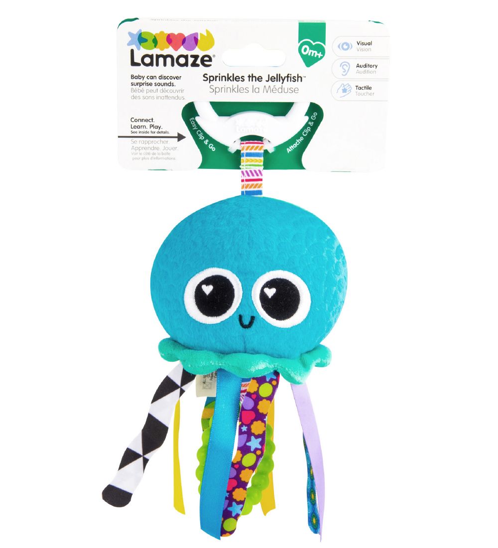 Lamaze Clip Toy w. Teether - Sprinkles The Jellyfish
