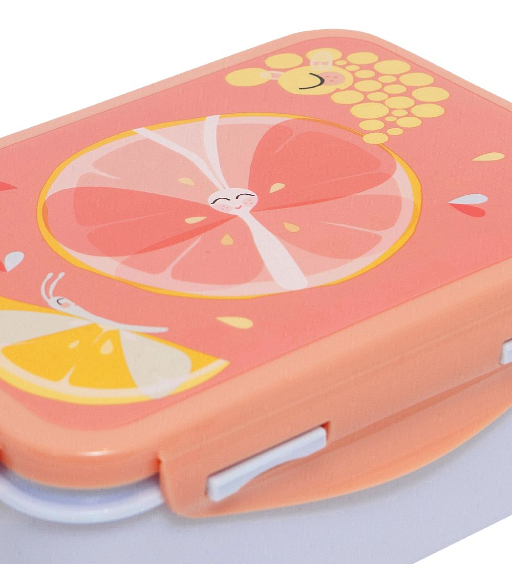 Petit Monkey Lunchbox - Insect - Peach