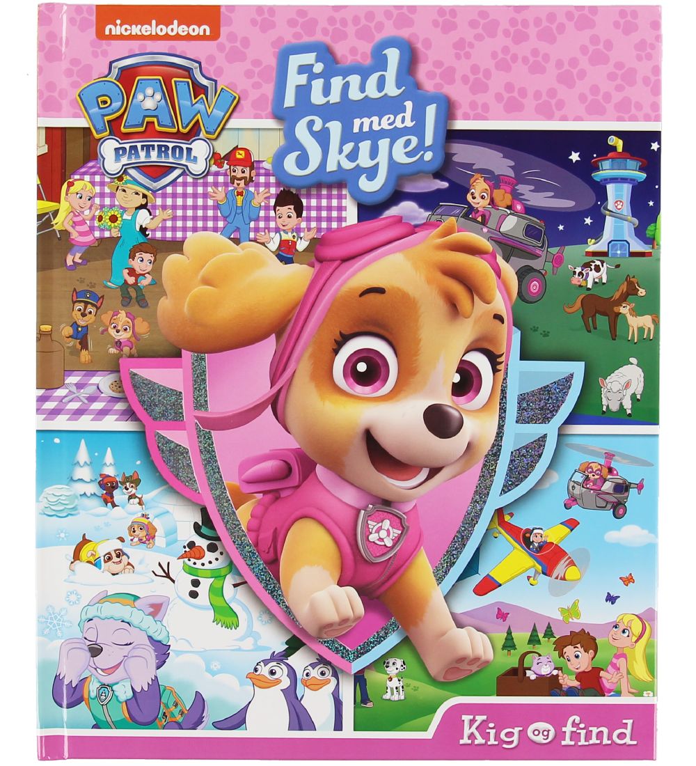 Karrusel Forlag Book - Kig Og Find - Find Med Skye - Danish