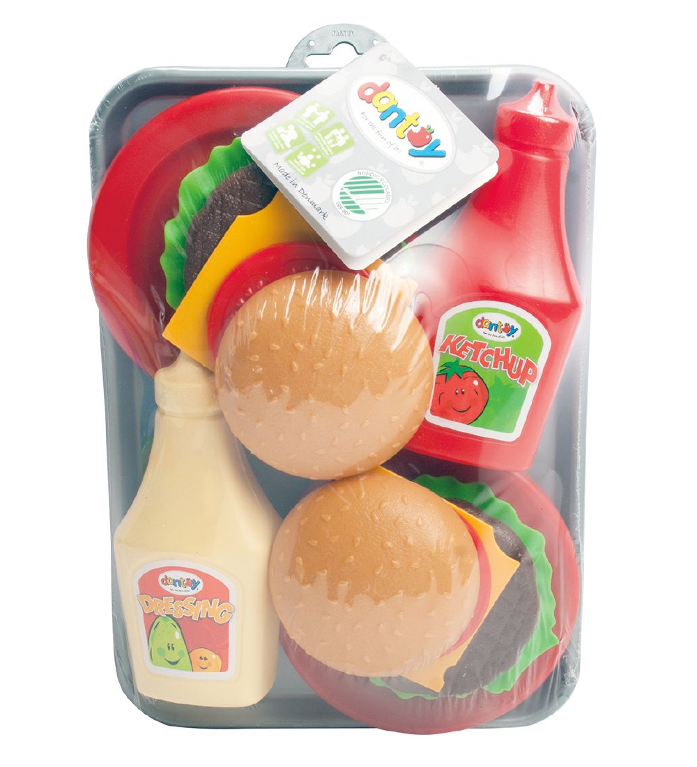 Dantoy Burger Set - 17 pcs
