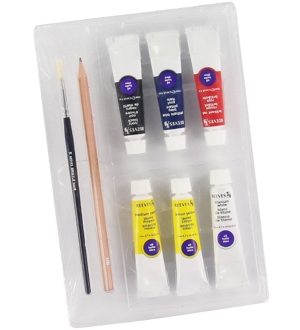 Reeves Oil Colour - Start Set - 10 pcs