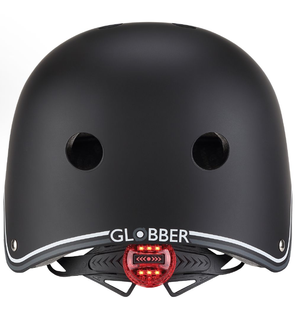 Globber Bicycle Helmet - Primo Lights - Black
