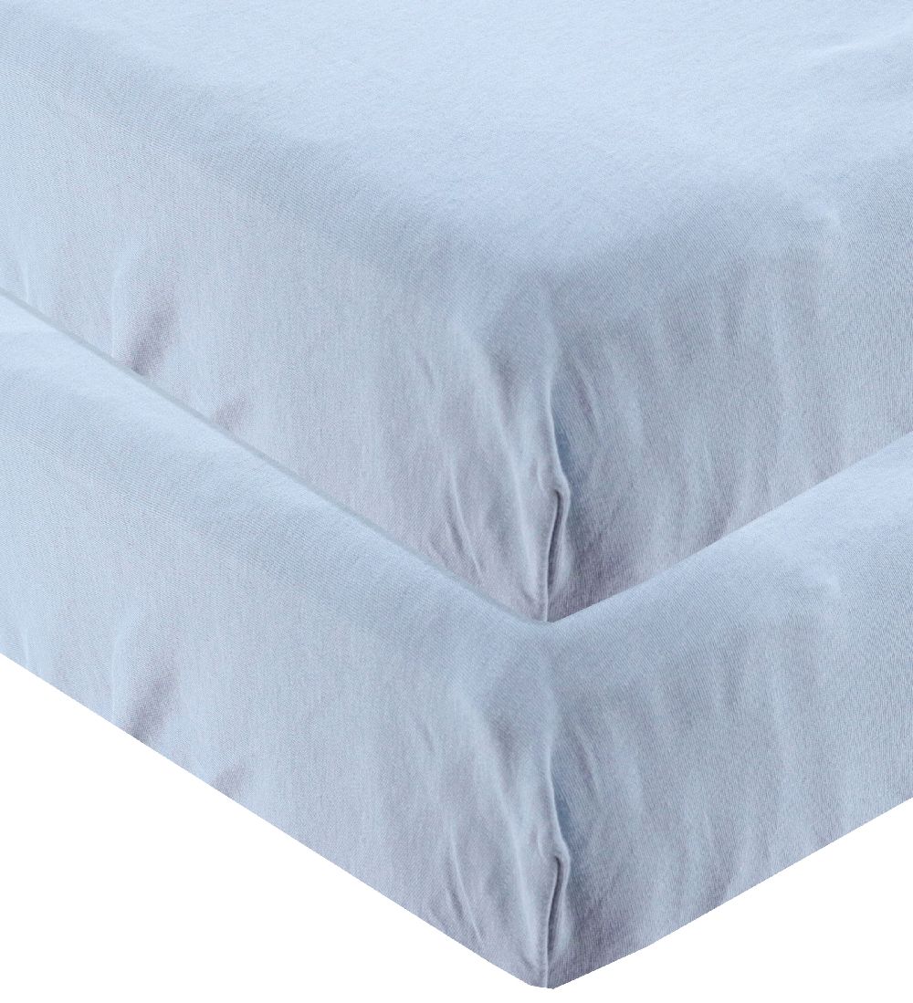 Leander Bed Sheet - 60x140 - 2-pack - Dusty Blue