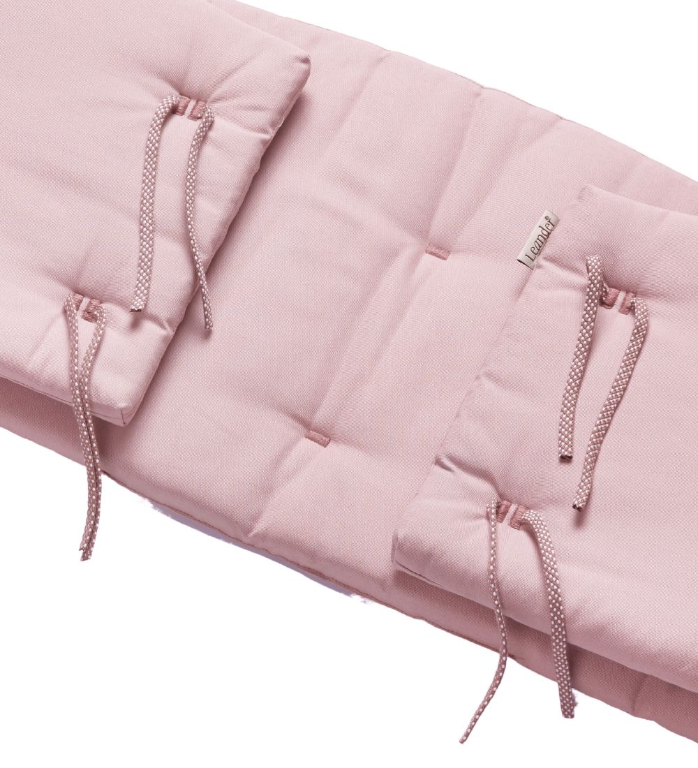 Leander Spjälsängsskydd- Classic - 40x160 - Dusty Rose