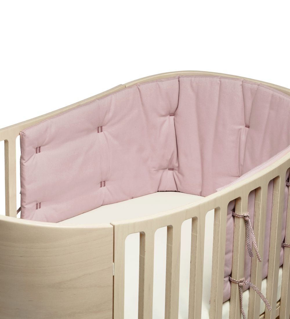 Leander Spjälsängsskydd- Classic - 40x160 - Dusty Rose