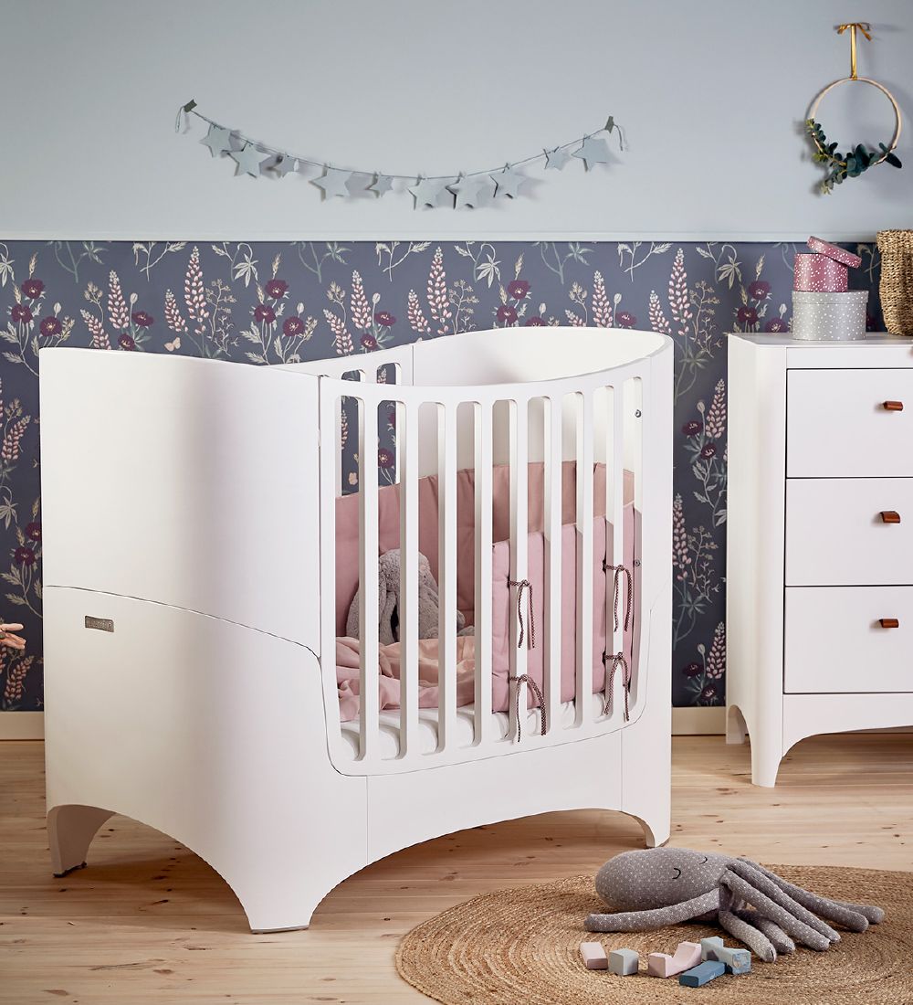 Leander Spjälsängsskydd- Classic - 40x160 - Dusty Rose