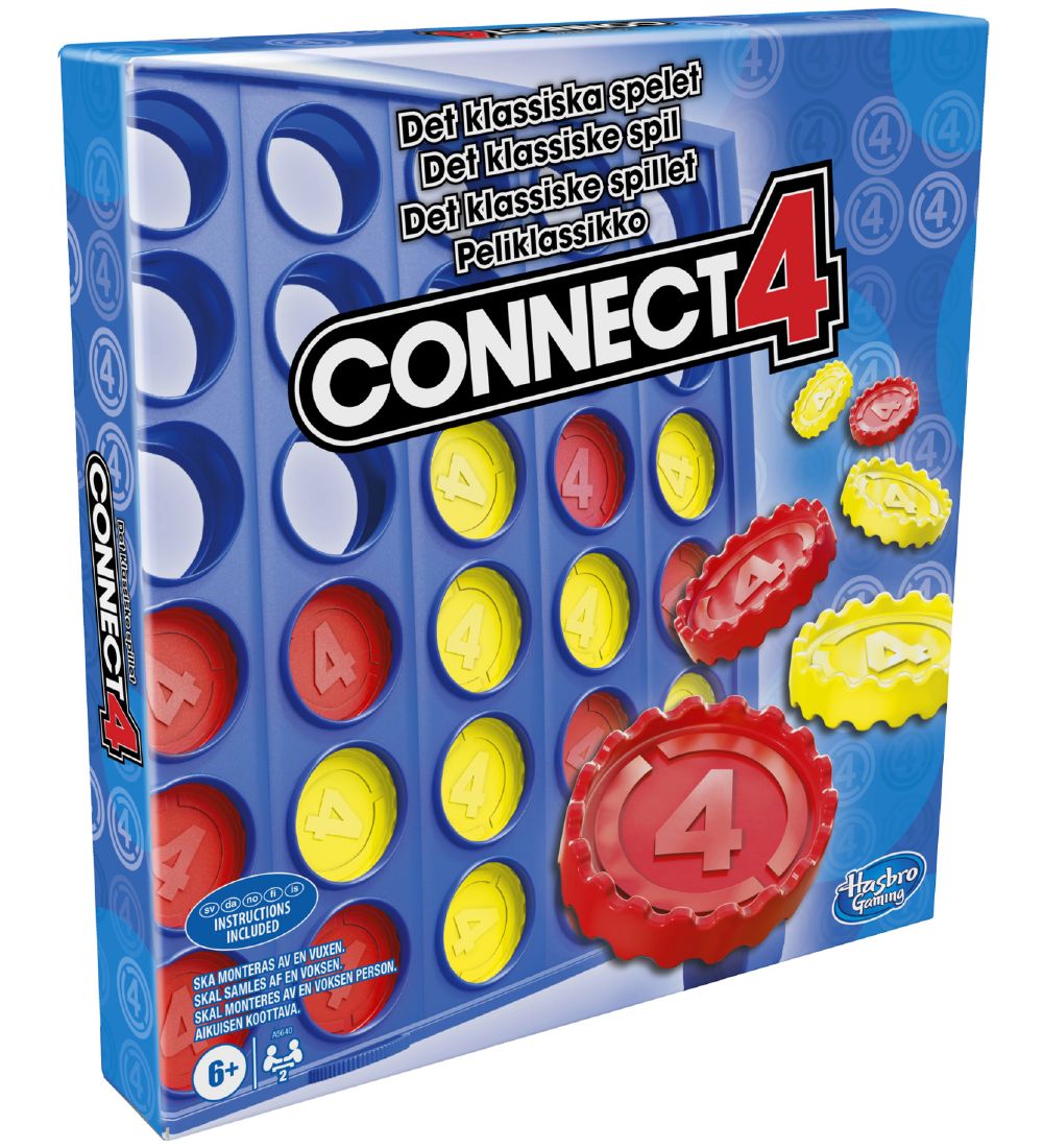 Jeu Hasbro - 4 sur Stripe