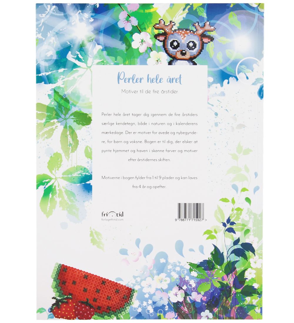 Forlaget Fritid Book - Perler Hele Året - Danish
