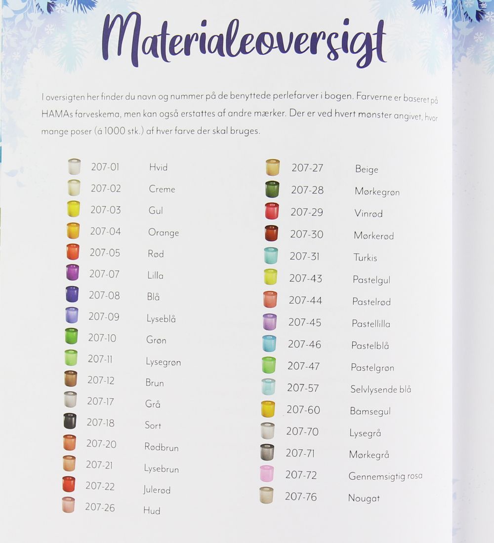 Forlaget Fritid Book - Perler Hele Året - Danish